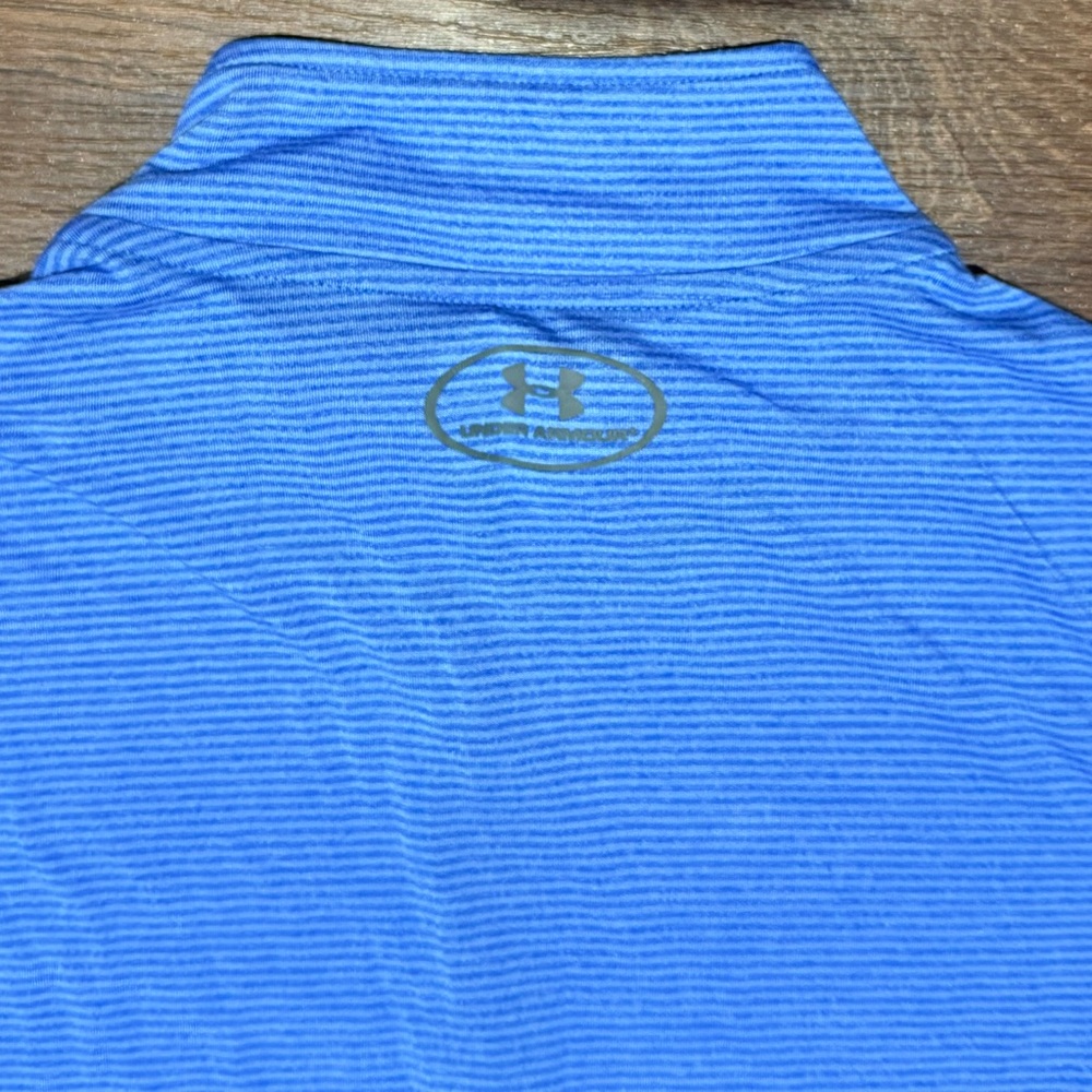 Under Armour Threadborne Blue Pullover - image 4